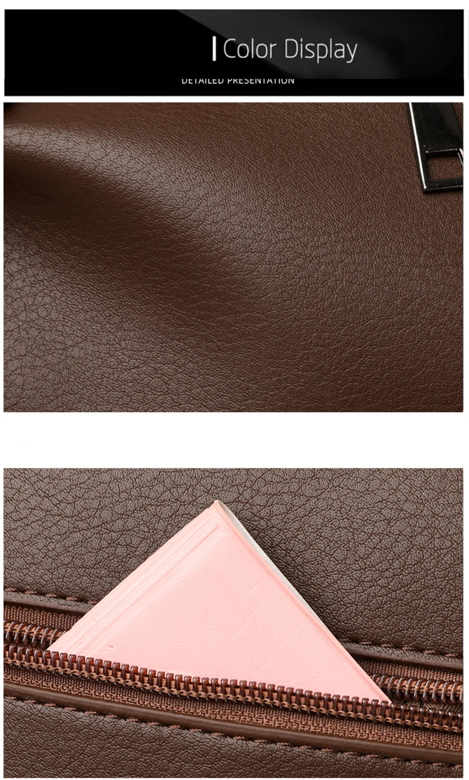 3-Layer Soft PU Leather Crossbody Shoulder Tote – Large Capacity Designer Messenger Bag for Women