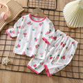 Baby Cotton Pajamas Set | Toddler Long Sleeve Cartoon Nightwear Homewear