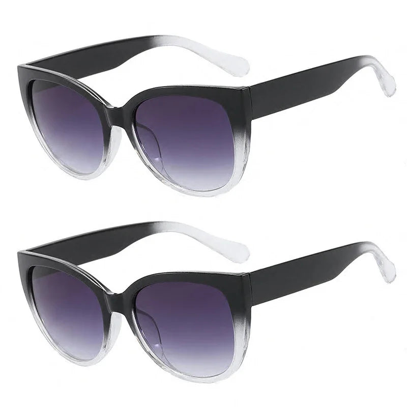 Women's Fashion Cat Eye Sunglasses | Gradient Color UV400 Designer Shades