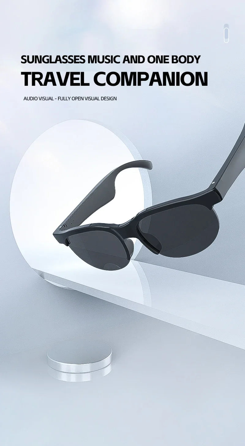 Lenovo XG88 Pro Smart Glasses – AI Translation, Bluetooth 5.3, Music & Calls for Men & Women
