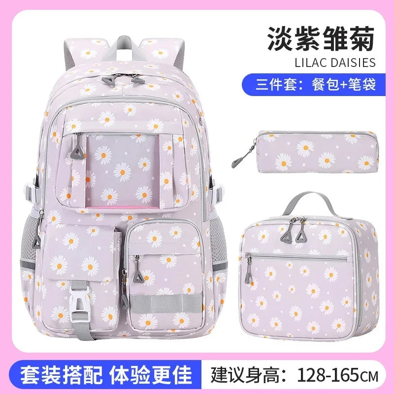 Girls School Backpack – Oxford Bag & Set Options