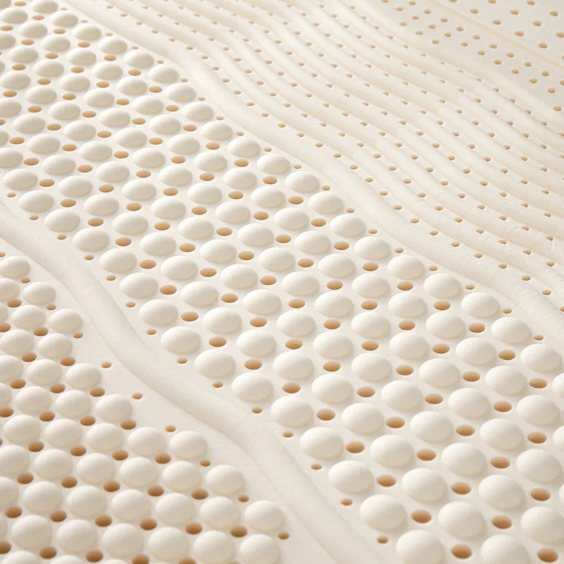 100% Natural Latex Mattress with Cover – Imported Pure Rubber, 1.8m/2.0m, Thickened