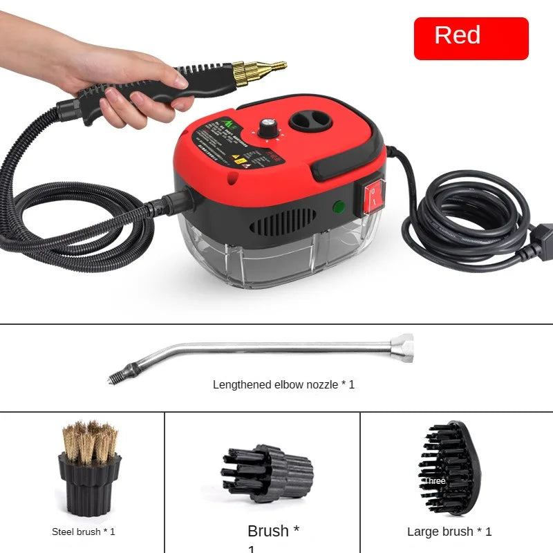 Steam Cleaner – High Temperature Sterilization for AC, Kitchen Hood & Car (110V US / 220V EU)
