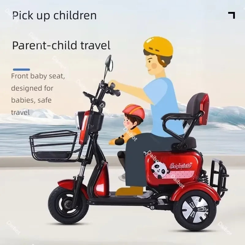 3-Wheel Mini Mobility Scooter – 48V 700W, 35 km Range
