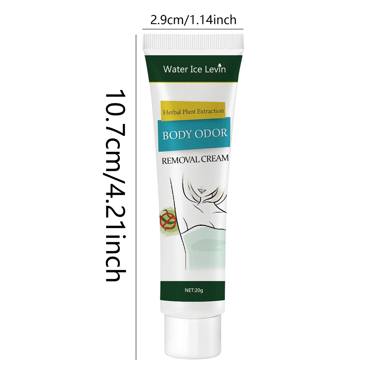 Herbal Essence Deodorant Cream – Anti-Allergic Moisturizing Unisex Formula