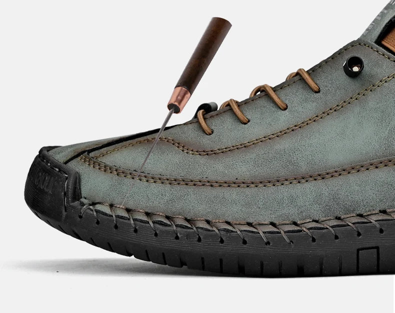 Men's Breathable Lace-Up Casual Shoes