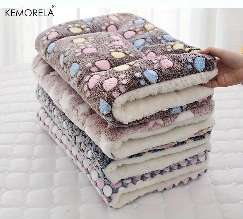 KEMORELA Thick Soft Pet Mat – All-Season Dog & Cat Bed Mat for Small to Medium Pets