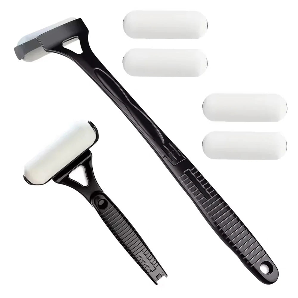 Long Handle Lotion Applicator Stick – Foldable Self-Sunscreen & Tanning Back Applicator with 2 Heads