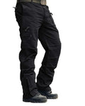 Men's Tactical Cargo Pants — Multi-Pocket Cotton Camouflage Outdoor Work Trousers