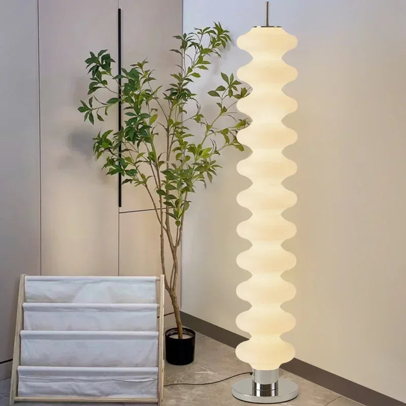 Dimmable LED Floor Lamp – Acrylic Shade Design