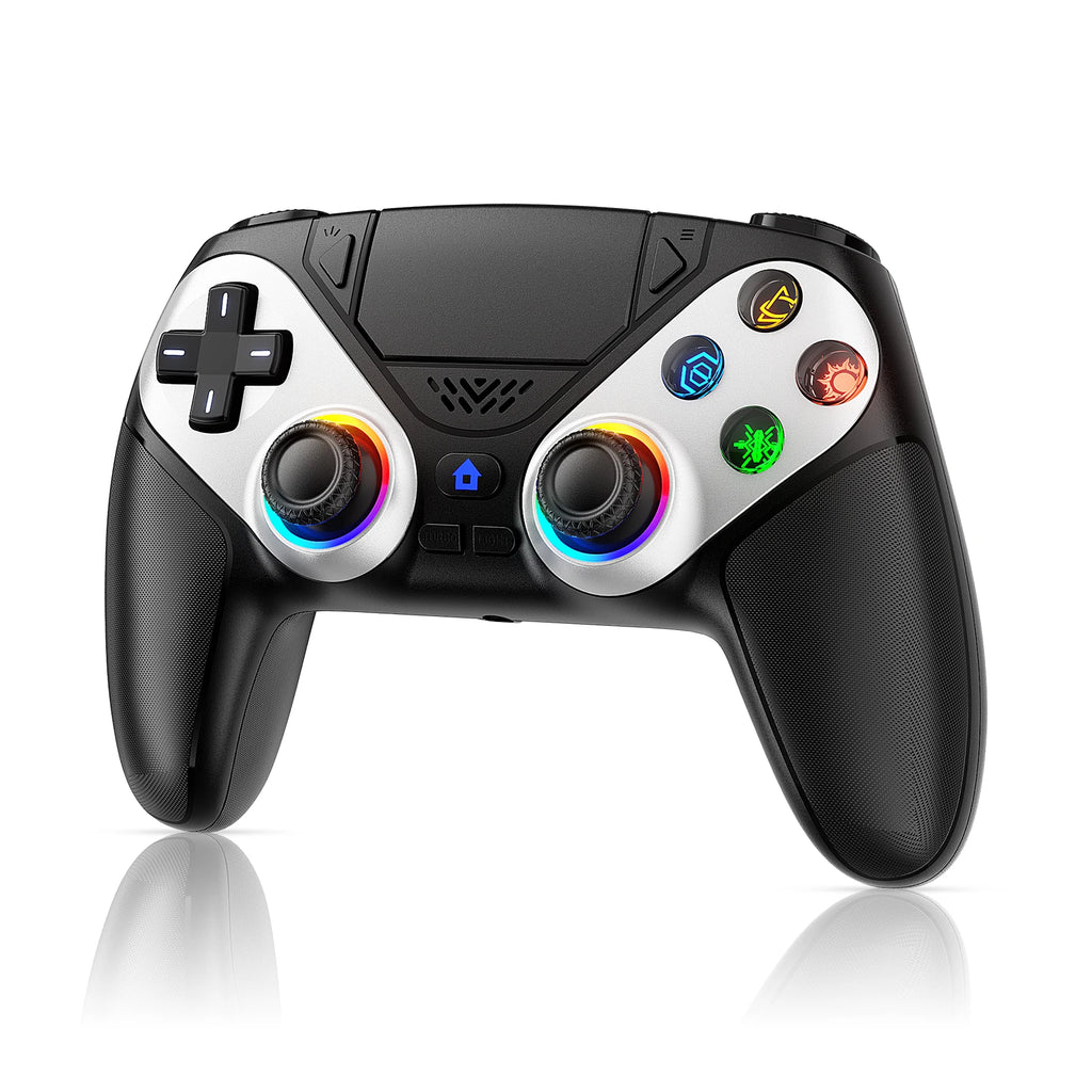 Wireless PS5 Controller – Turbo, Hall Trigger, Touchpad, Vibration & Bluetooth Gamepad