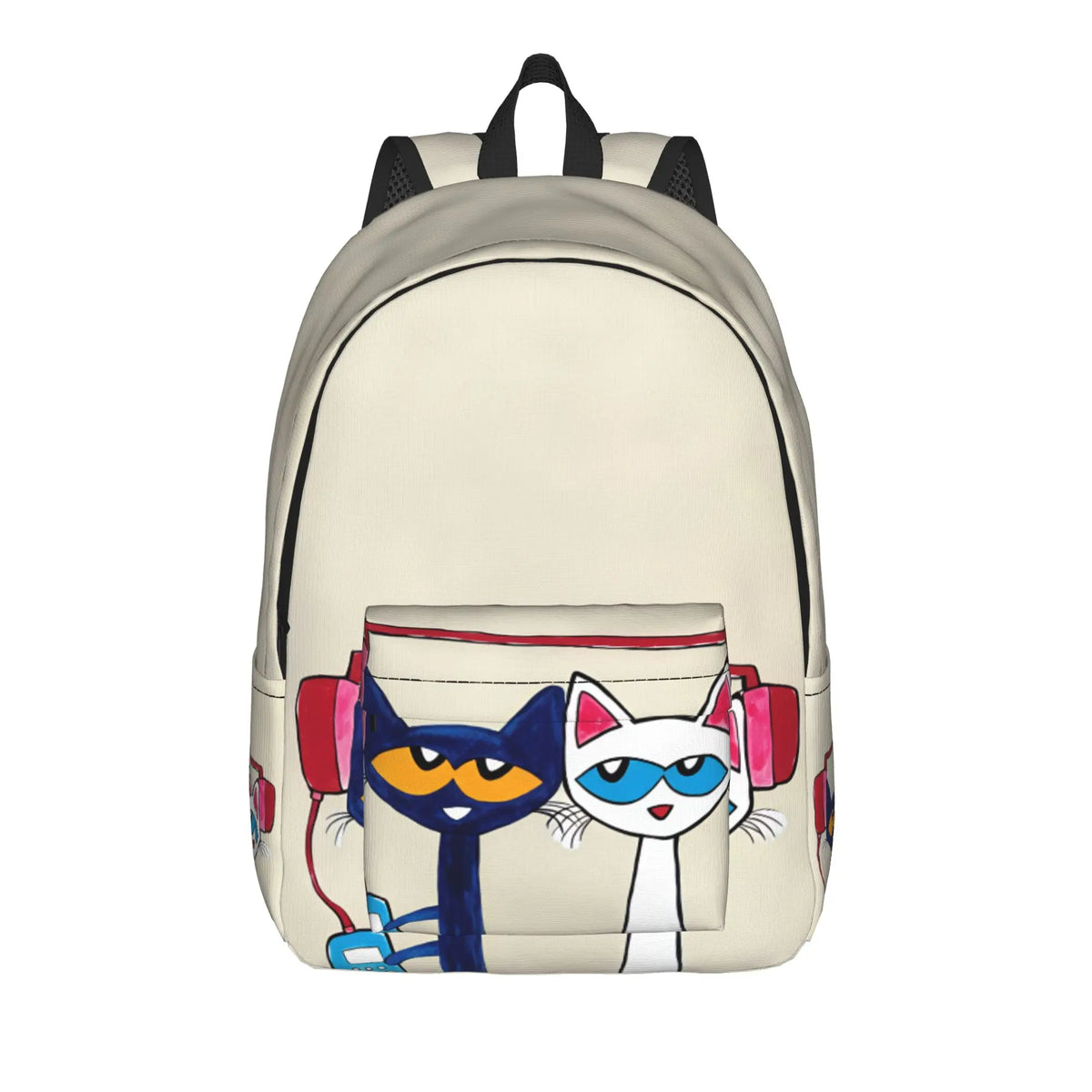 Pete the Cat Backpack – Stars Comic School Bag