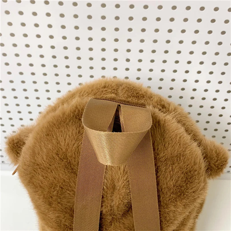 Otter Plush Backpack – Cute Stuffed Animal Bag for Kids & Girls