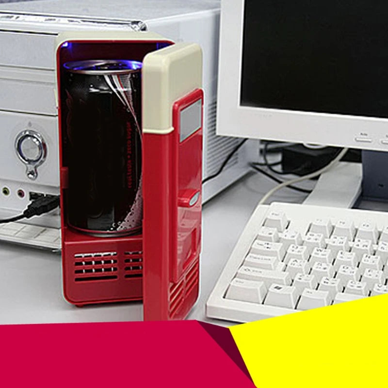 Mini USB Car Refrigerator – Portable Cooler & Warmer for Home, Travel & Vehicle