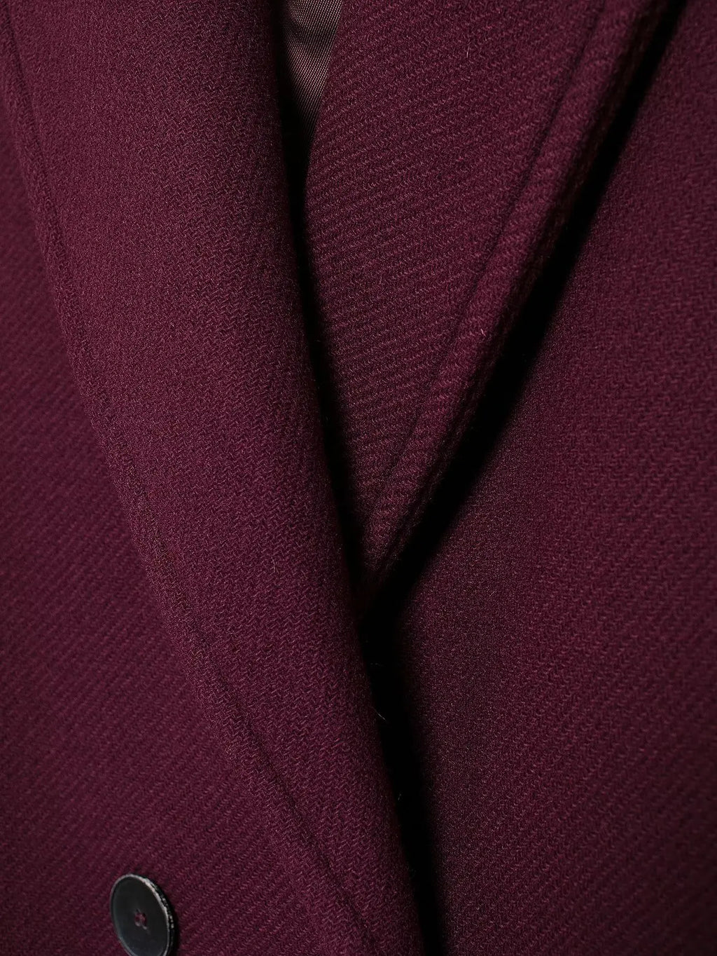 Women's Double-Breasted Wool Blend Long Coat – High Street Autumn Winter Outerwear