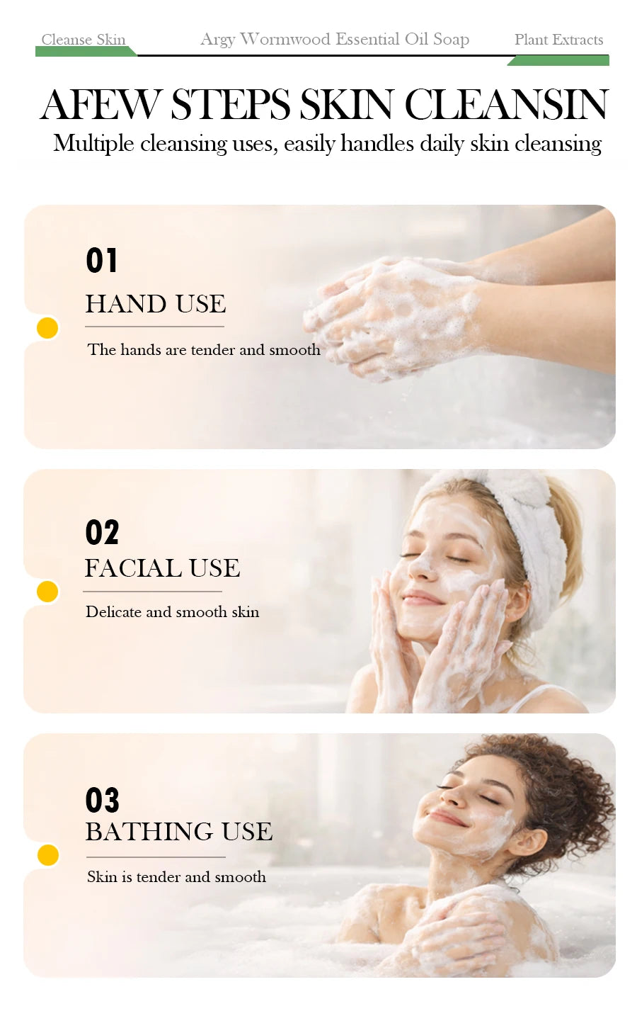 Lemon Vitamin C Brightening Soap Bar – Quercetin & Essential Oil Deep Cleansing Bar