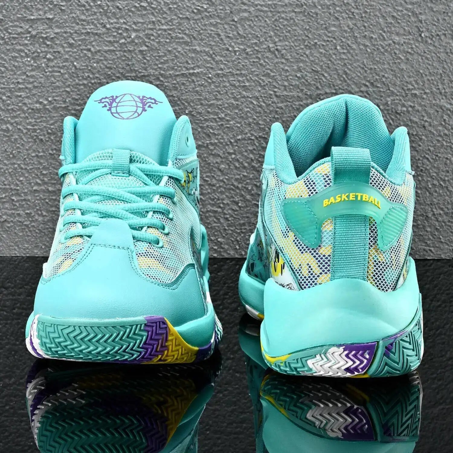 Women's Non-Slip Basketball Sneakers – Lightweight Casual Tennis Shoes