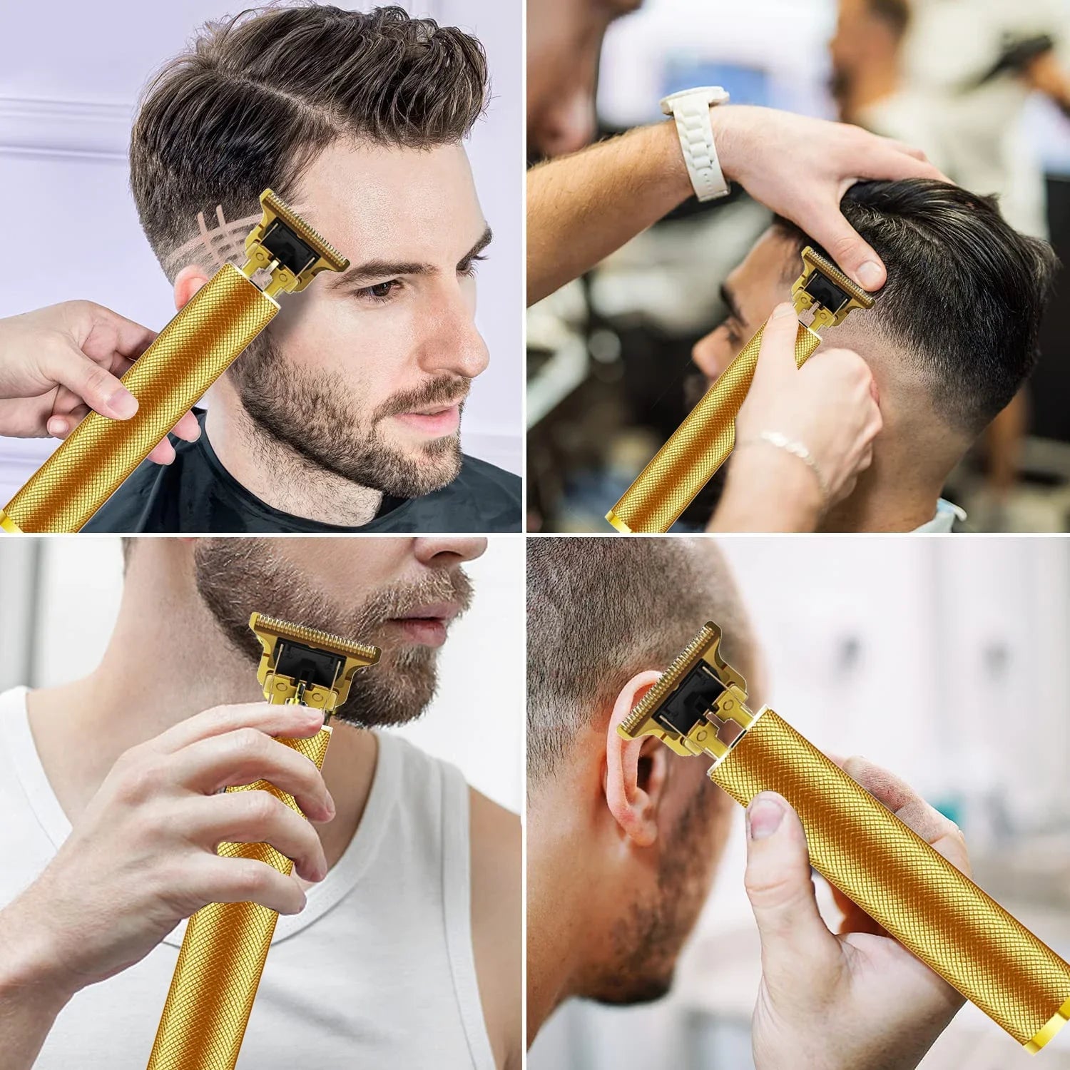 Kemei KM-1949 Full Metal Professional Hair Clipper & Beard Trimmer Set