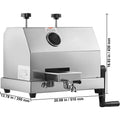 Commercial Sugarcane Juicer 110 LBS/H — 3 Stainless Steel Rollers, 2.4" Large Inlet