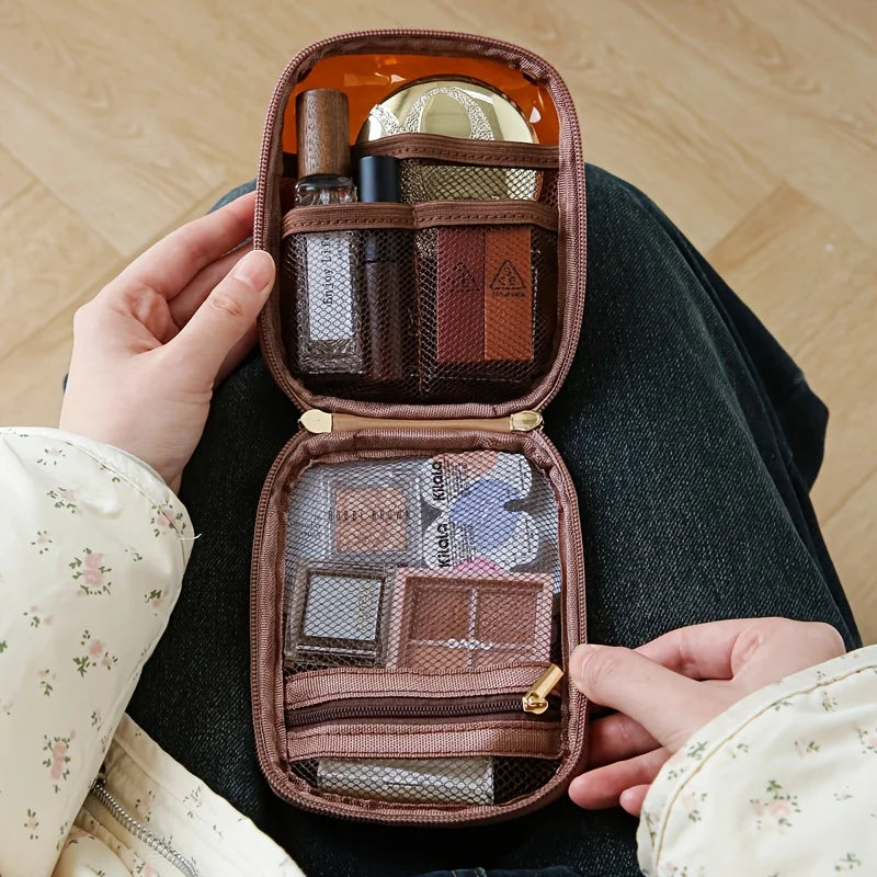 Mini Transparent Waterproof Cosmetic Clutch Bag