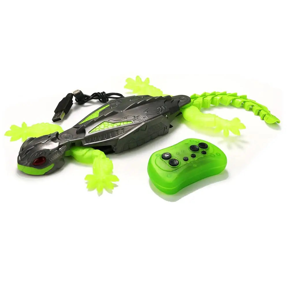 Wall Climbing RC Gecko Toy – Electric Remote Control Lizard Wall Crawler for Kids