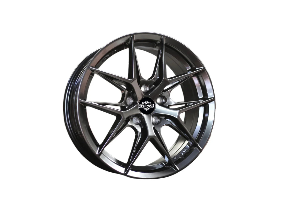 Black Alloy Car Wheels – 15 to 19-Inch Options