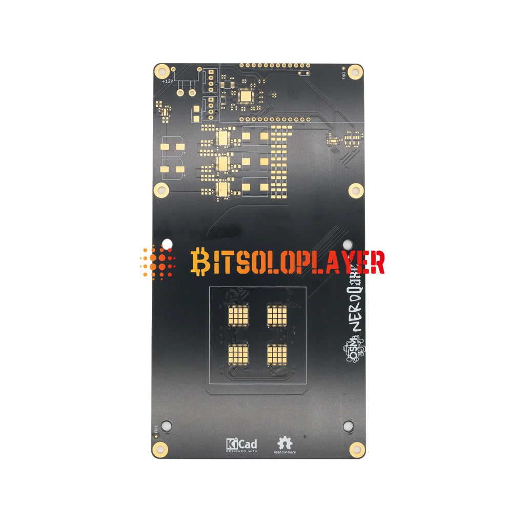 Open Source PCB Board for NerdQaxe++ Rev6.1 Bitcoin Miner – BM1370 ASIC Replacement Board
