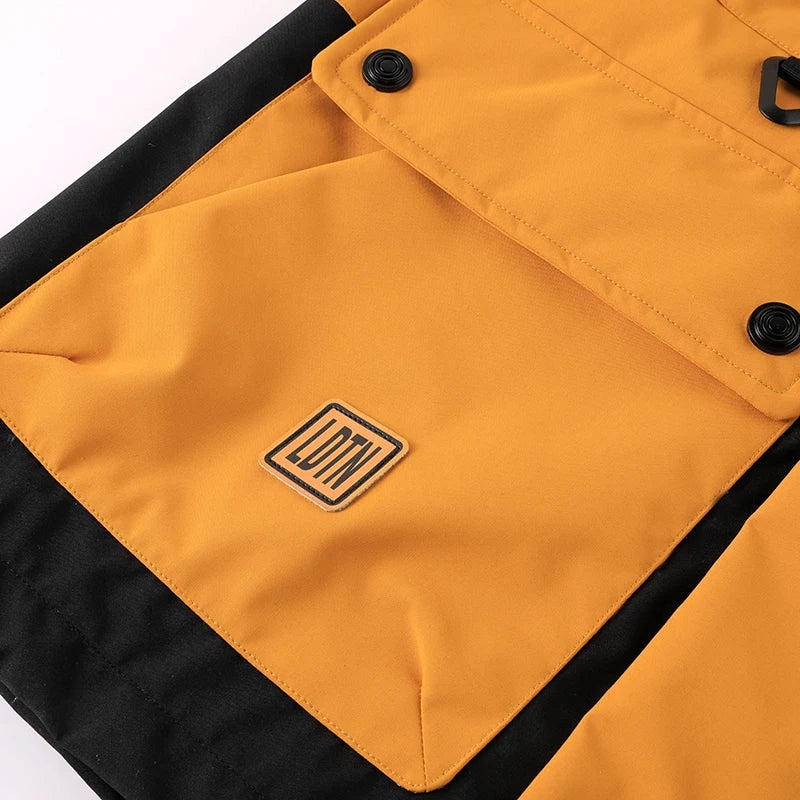 Men's Detachable-Hood Lightweight Jacket