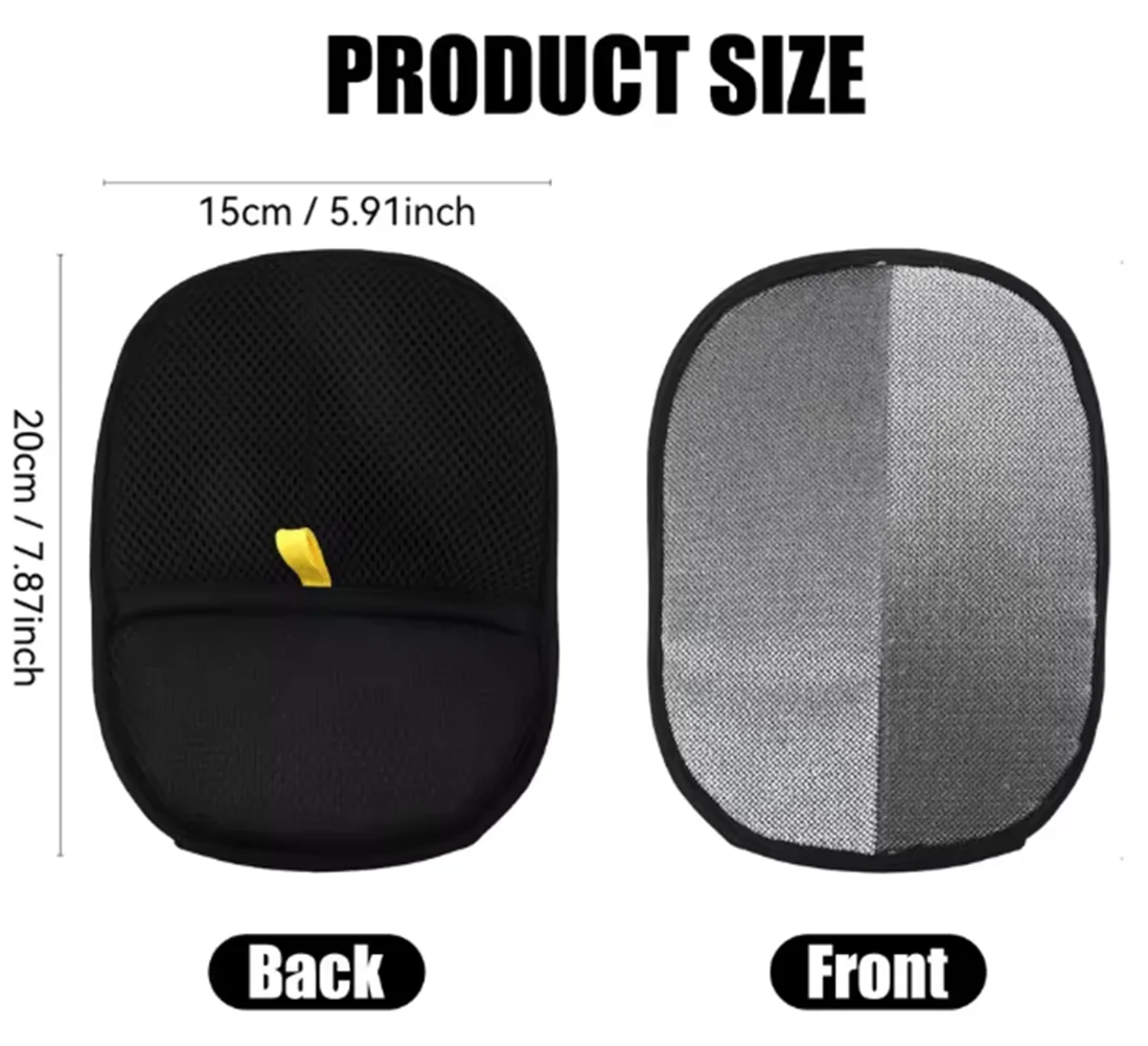 Reusable Static Pet Hair Removal Grooming Gloves