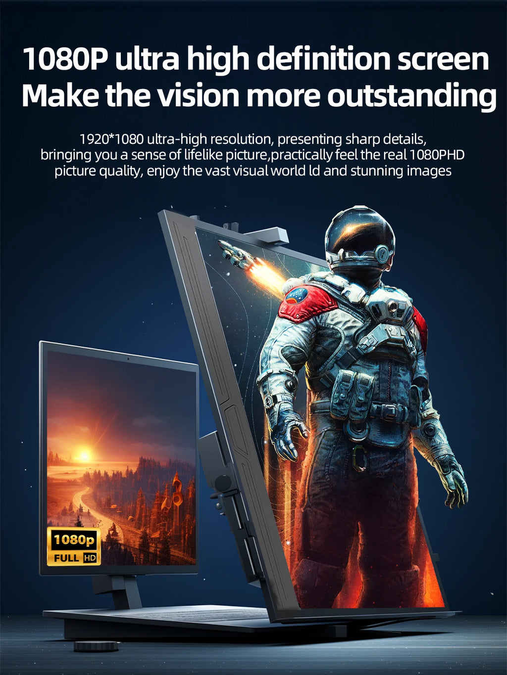 15.6-Inch Portable Touchscreen Monitor – Full HD IPS