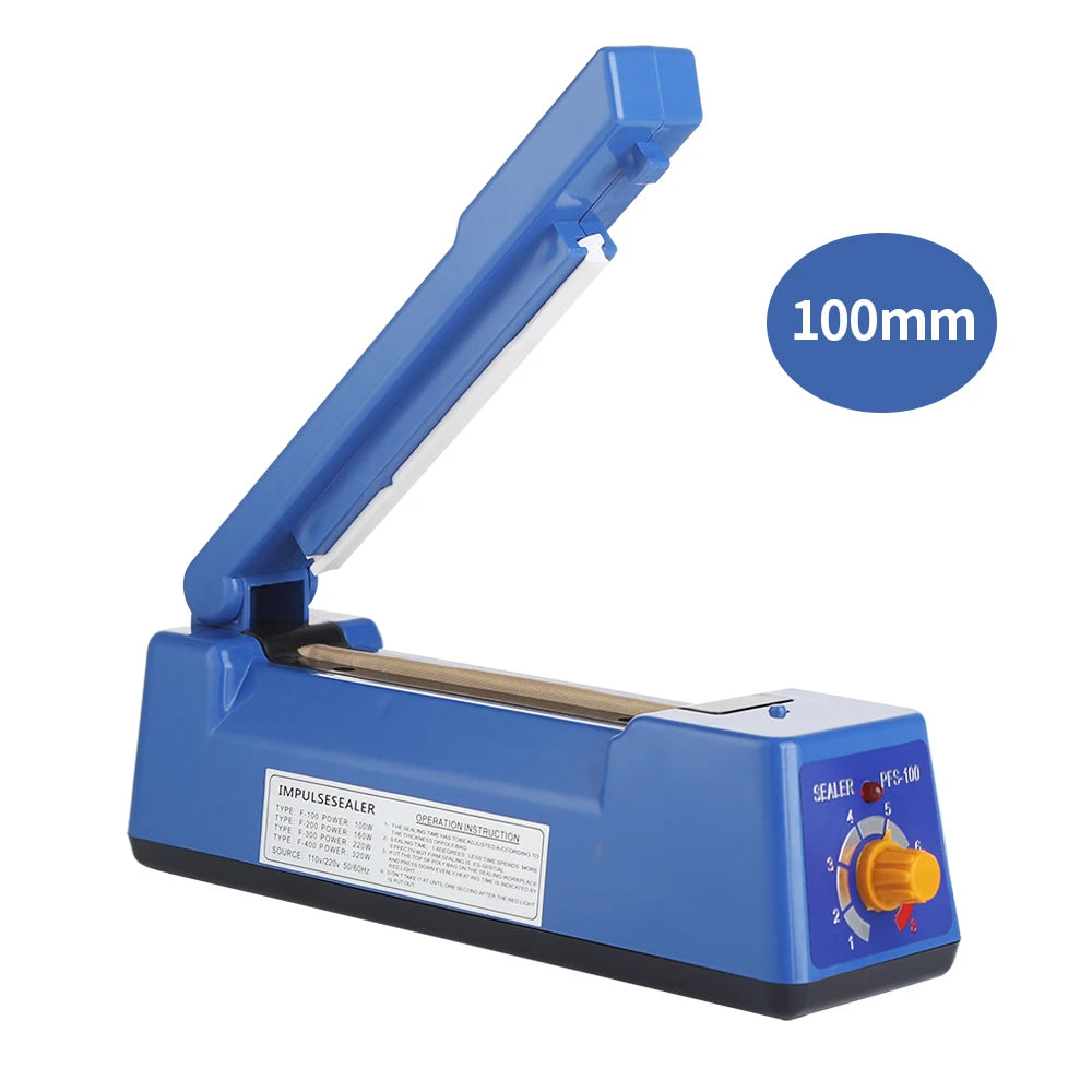 Electric Heat Sealer — Hand Press Vacuum Bag Sealing Machine for Food & Packaging