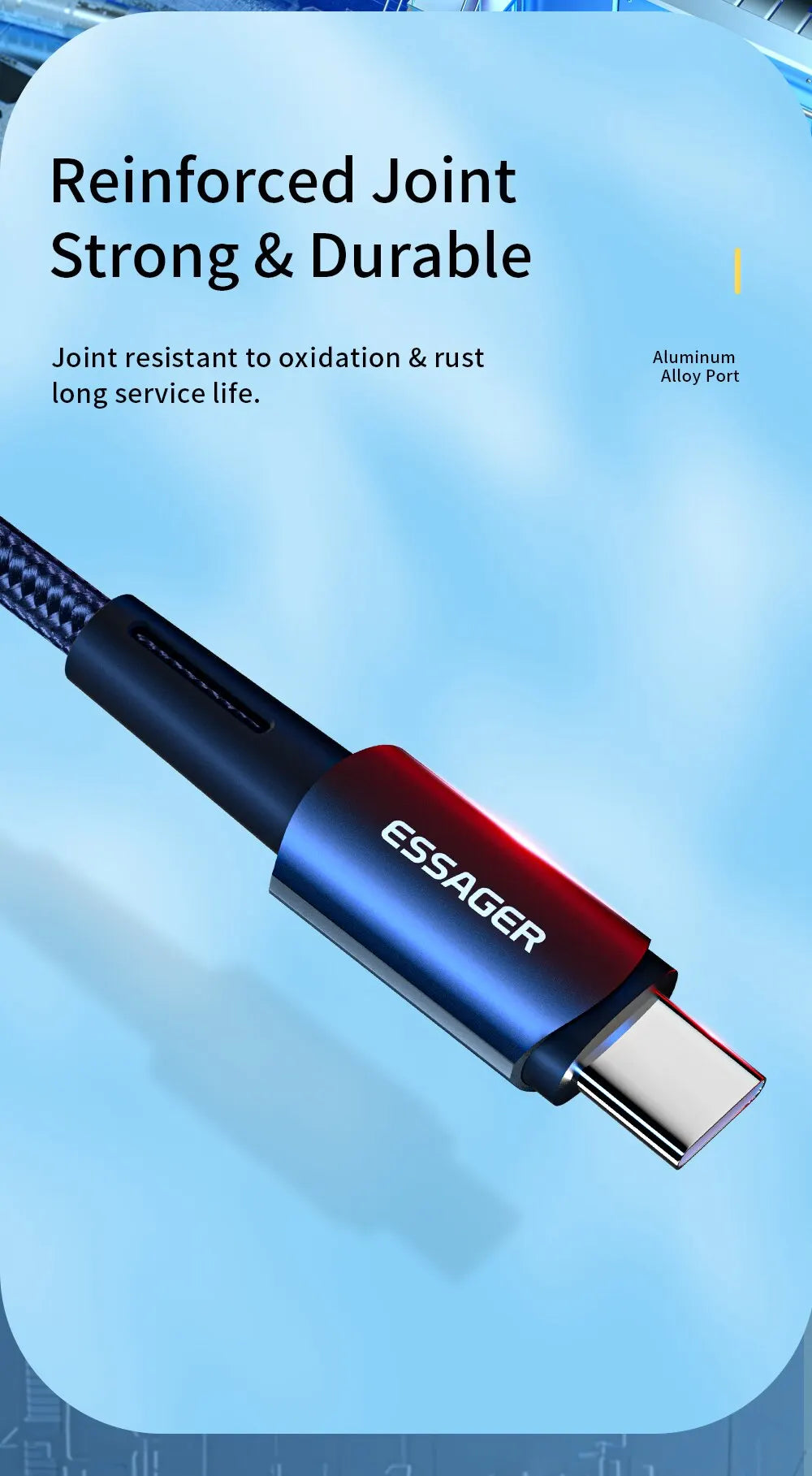 Fast Charge Everything. — Essager PD 100W/60W USB-C to USB-C Fast Charging Cable | 0.25m, 1m, 2m & 3m, Xiaomi, Samsung, Huawei, MacBook, iPad, Black, Blue & Brown
