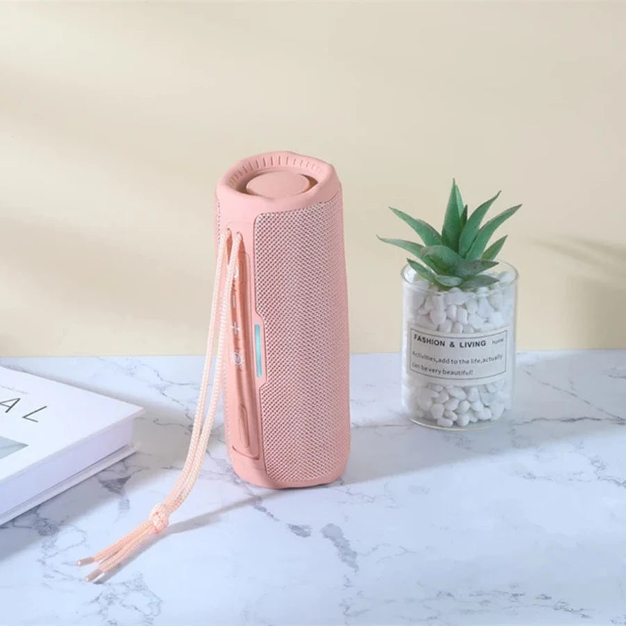Wireless Portable Bluetooth Speaker — 360° Sound, Waterproof & Long Battery Life