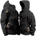 Men's Military Tactical Soft Shell Jacket – Waterproof Windproof Hooded Outdoor Coat