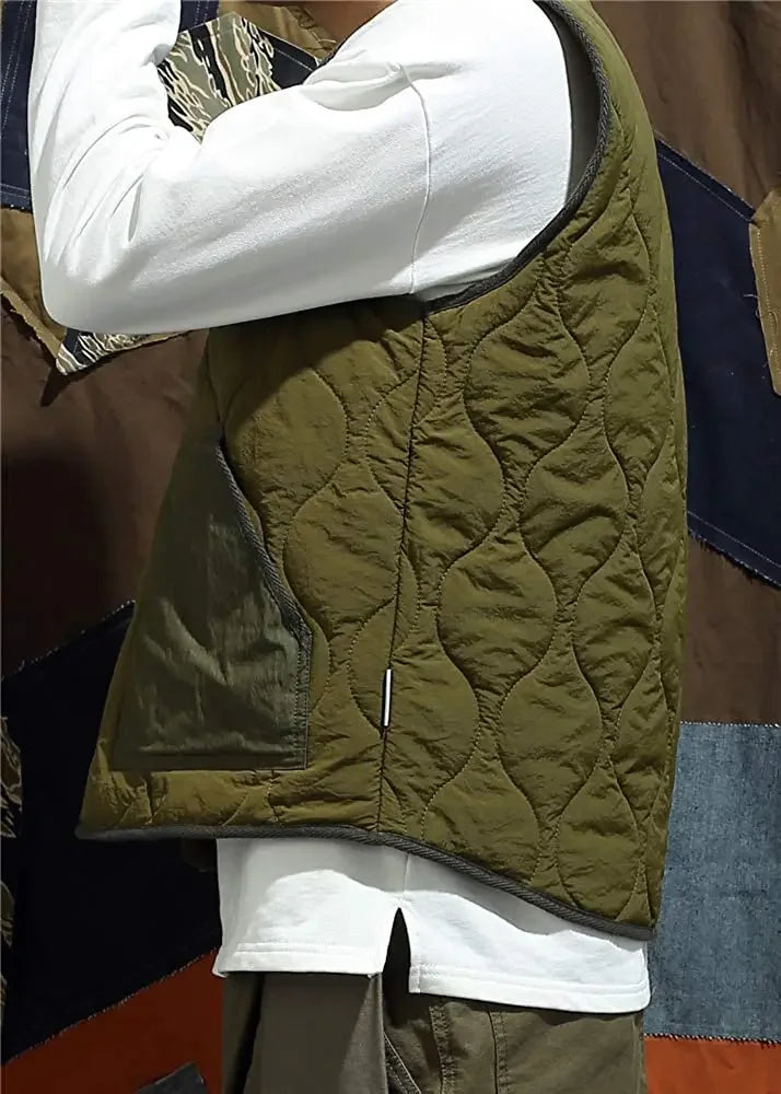 Men's Quilted Padded Work Vest