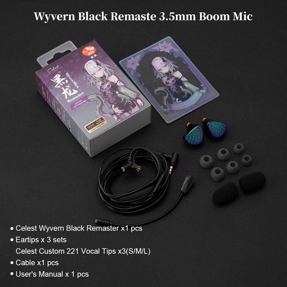 Kinera Celest Wyvern In-Ear Earphones with Mic