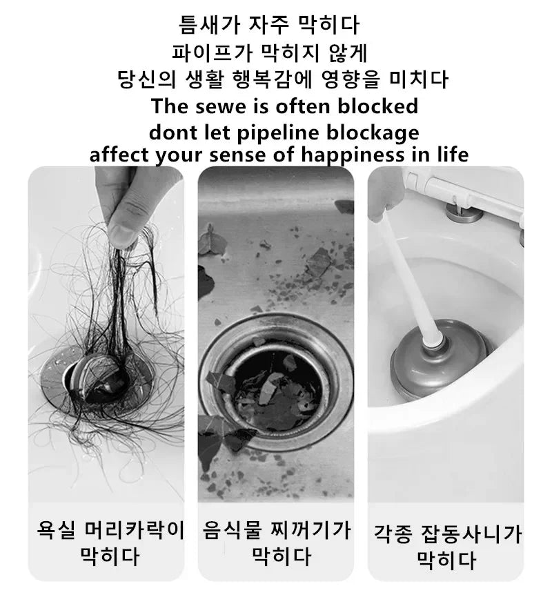 Flexible Drain Cleaning Brush — Pipe Dredging Tool for Bathroom, Kitchen & Sink Clogs