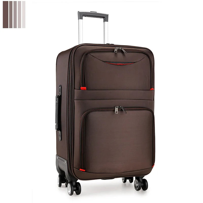 Women's Oxford Luggage Set — Large Capacity, 20"-28"