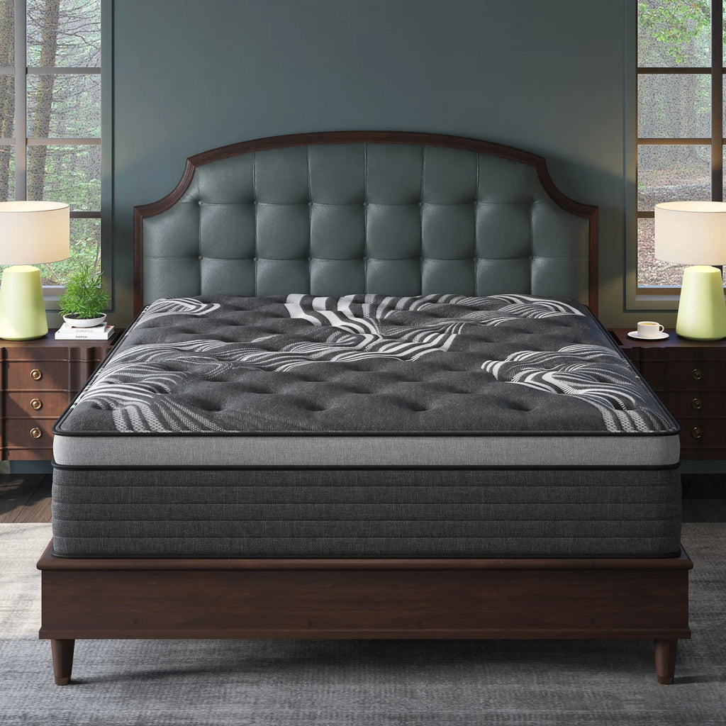 12" Gel Memory Foam Hybrid Pocket Spring Mattress – Medium Firm, Motion Isolation, Twin to King, Boxed