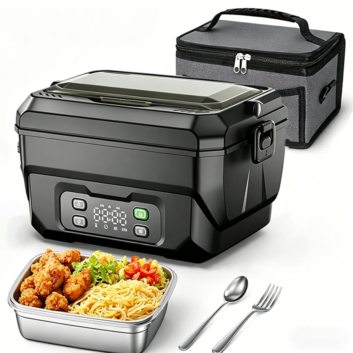 1500ml Electric Lunch Box – USB Food Warmer