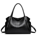 Luxury PU Casual Tote Shoulder Bag – Rivet & Sequin Designer Crossbody Handbag for Women