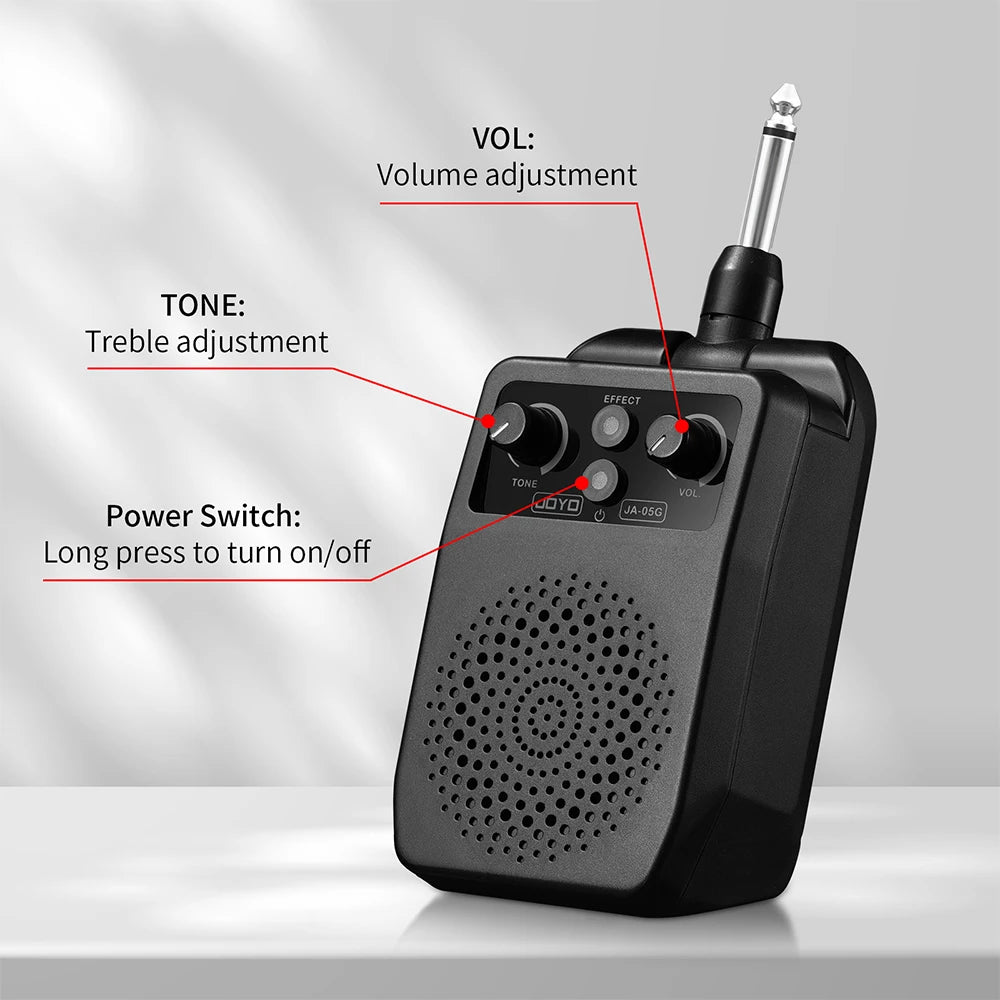 JOYO JA-05G Mini Guitar Plug Amplifier — 4 Built-In Effects