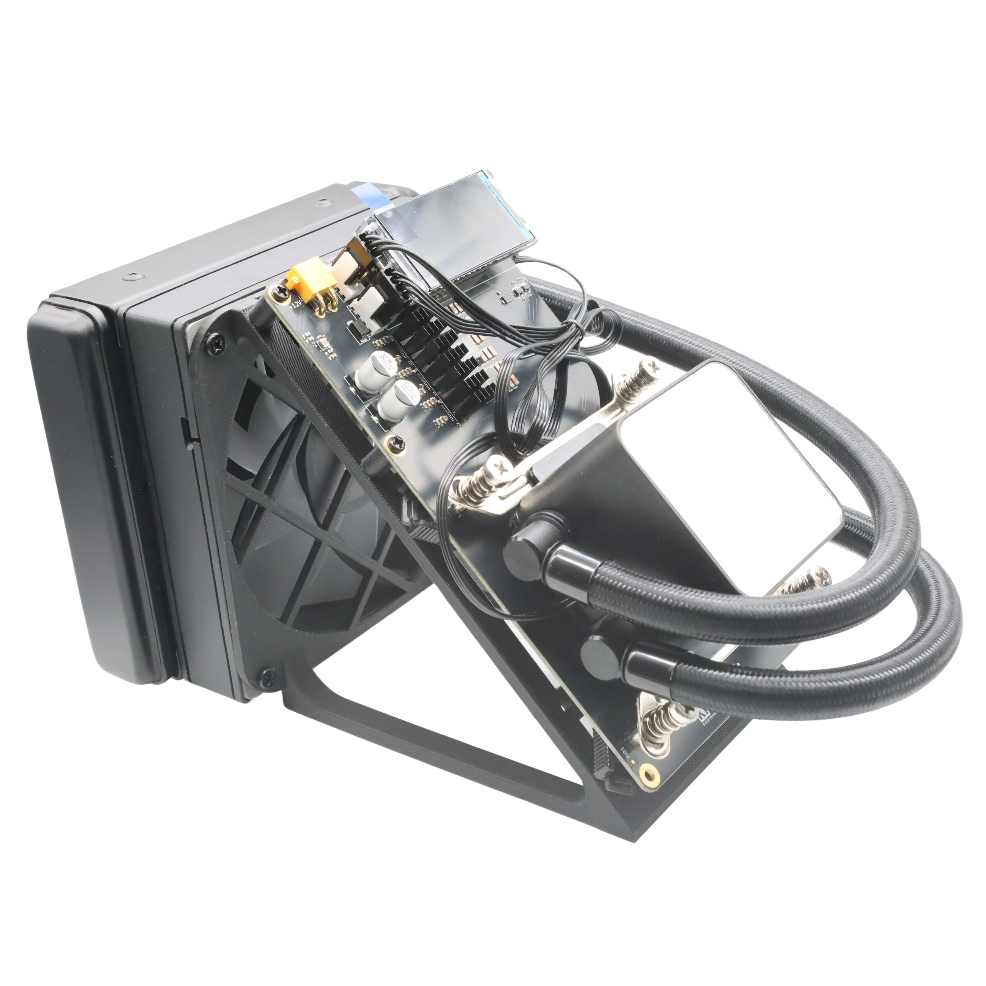 NerdQaxe++ Rev6.1 Hydro Bitcoin Miner – 6TH/s, 100W, SHA-256 Open-Source ASIC