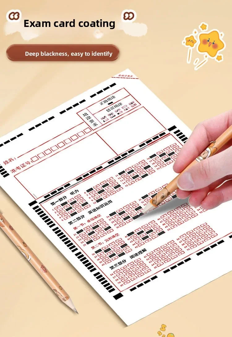 12-Piece Capybara Pencil & Eraser Set