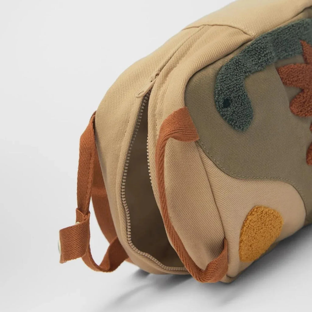Custom Embroidered Dinosaur Name Backpack – Personalized Toddler Kindergarten Bag