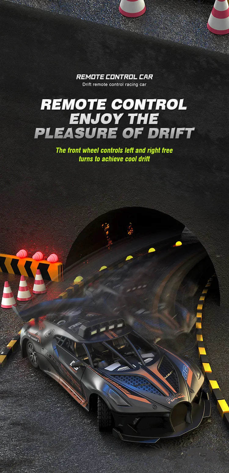 4CH High Speed RC Drift Racing Sports Car – Electric Remote Control Toy Vehicle for Boys & Kids