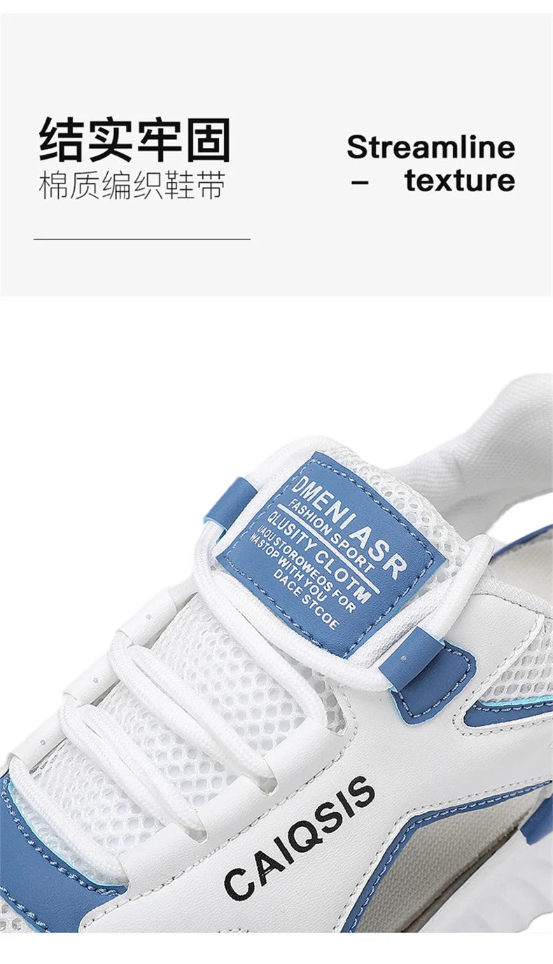 Breathable Mesh Lace-Up Sandals