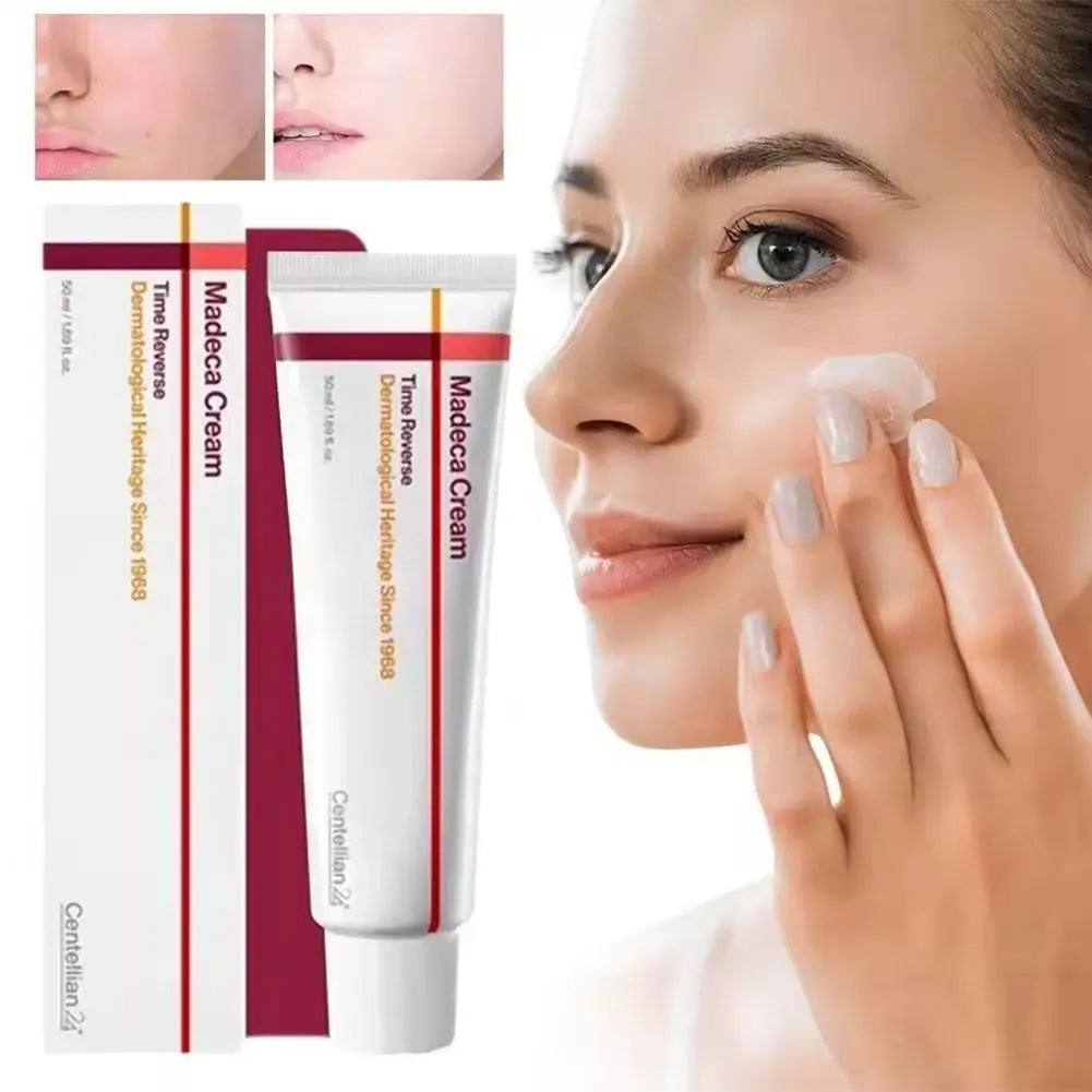 Korean Centella Collagen Face Cream – 24H Hydrating Anti-Wrinkle Moisturizer
