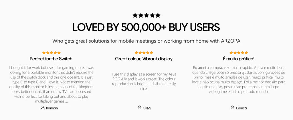15.6-Inch Portable Touchscreen Monitor – 10-Point Full HD IPS