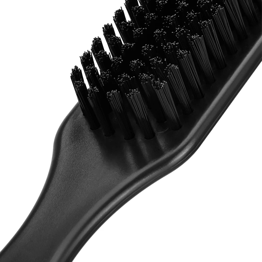 4-Piece Boar Bristle Hair Brush Set – Slick Back, Edge Control & Baby Hair Smoothing